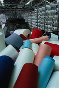 753071 Colored Cottons, Texture A4 Photo Print