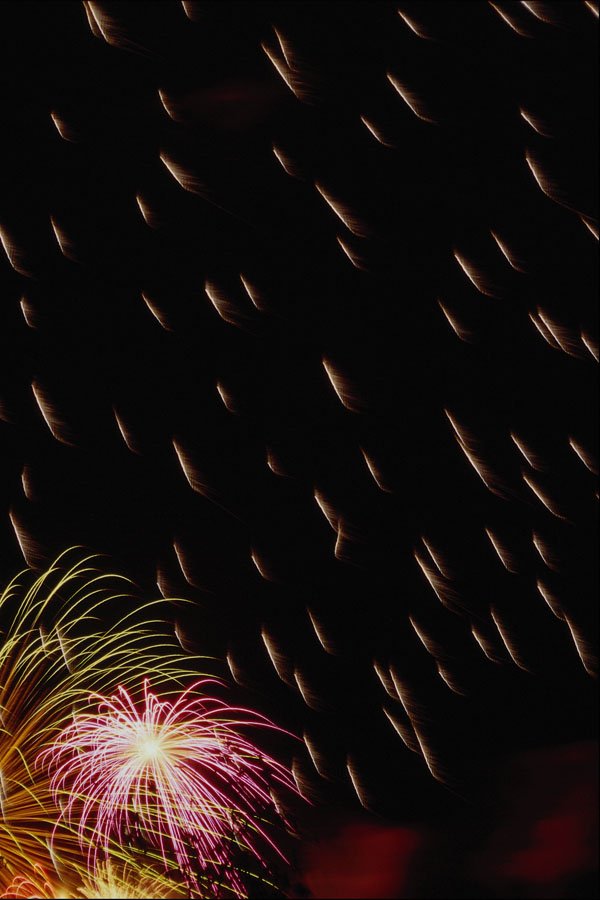 754008 Fireworks, Canada Day A4 Photo Print