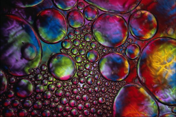 754021 Bubbles A4 Photo Print