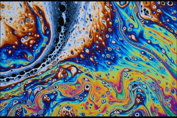 754025 Bubbles A4 Photo Print