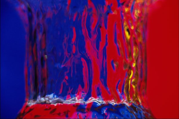 754033 Blue Plus Red A4 Photo Print