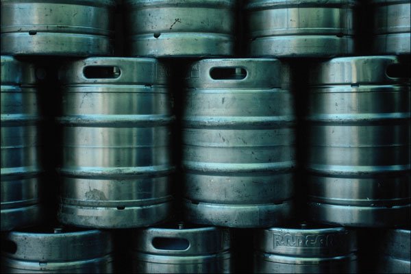 754056 Geometric Beer Barrels, Czech Republic A4 Photo Print