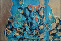 754066 Brazilian Interior Waterfall, Mixed Media, Collage A4 Photo Print