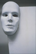 754082 White Mask A4 Photo Print
