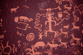 754091 Petroglyphs, Newspaper Rock, Utah, U.S.A. A4 Photo Print