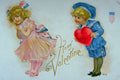 755002 National Valentines Series, By A. Jaeger, Embossed, 1910 A4 Photo Print