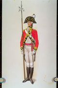 755055 Officer, 3rd Foot Guards, Circa 1795 A4 Photo Print