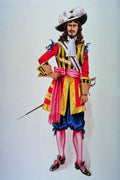 755062 Officer, The King's Royal Regiment Of Guards, 1660 A4 Photo Print