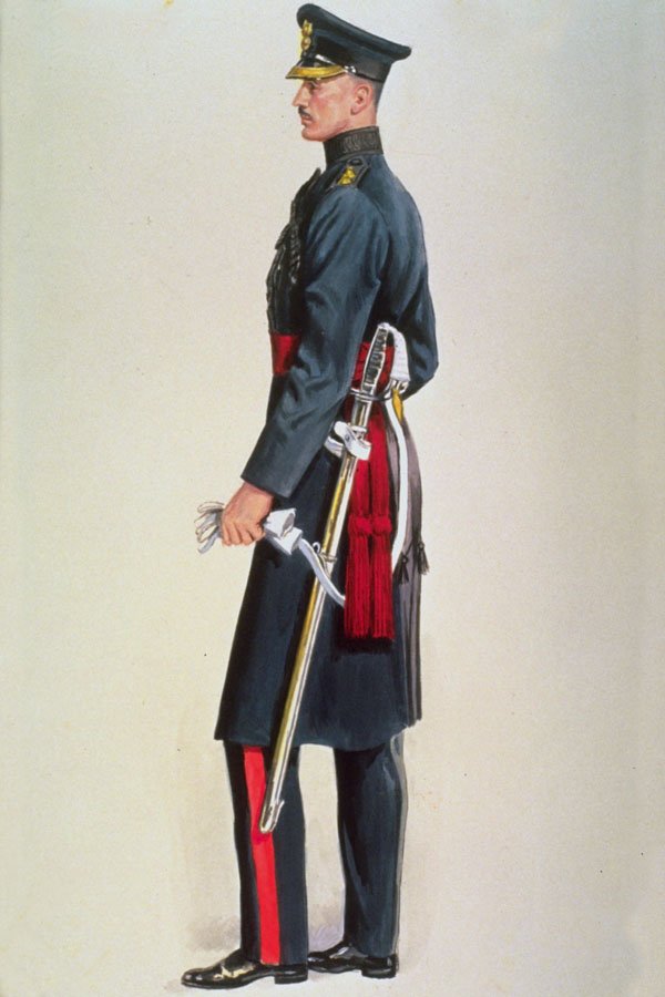 755079 Lieutenant, Grenadier Guards, Regular Uniform, Circa 1910 A4 Photo Print