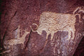 755094 Petroglyphs, Newspaper Rock, Utah, U.S.A. A4 Photo Print
