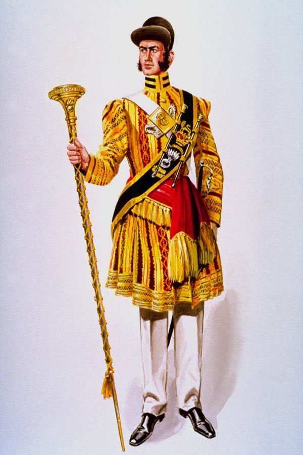 756006 Bandsman, Grenadier Guards, 19th Century A4 Photo Print