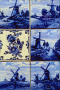 756032 Old Delpht Tiles, Amsterdam A4 Photo Print