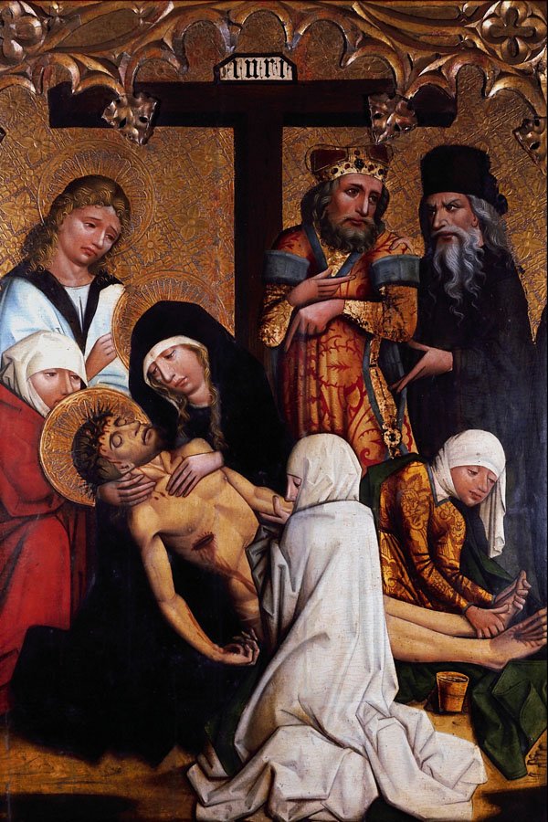 756045 The Woman Weeping At The Cross , Polyptych, Cracow, Poland A4 Photo Print
