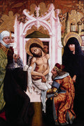 756046 The Entombment Of Christ , Polyptych, Circa 1465, Cracow, Poland A4 Photo Print
