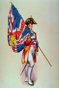 756064 Officer, Coldstream Regiment Of Foot Guards, Circa 1815 A4 Photo Print