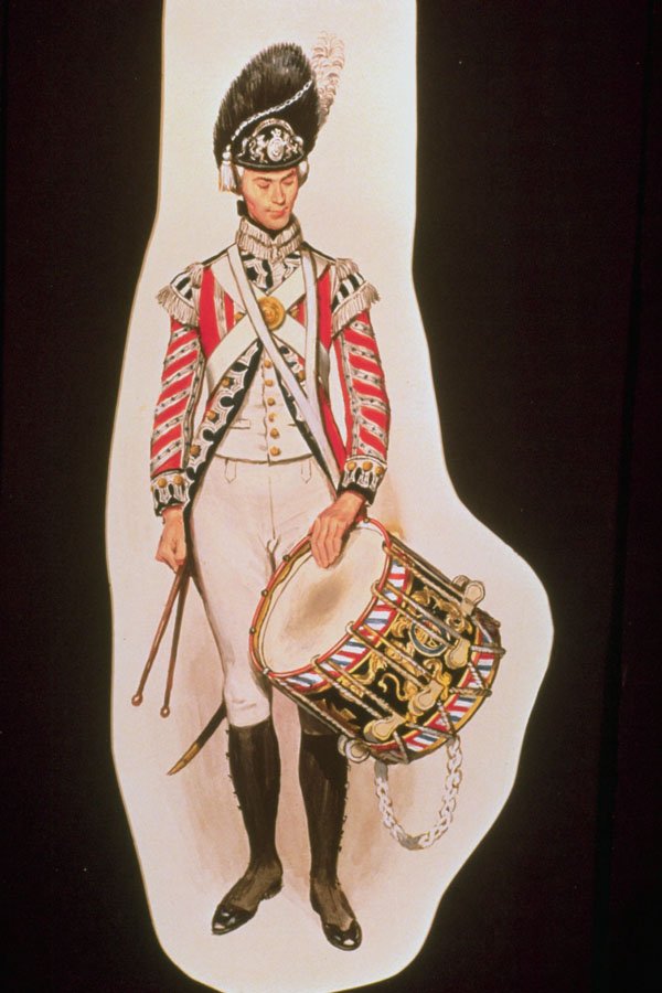 756066 Drummer, 1st Regiment Of Foot Guards, Circa 1795 A4 Photo Print