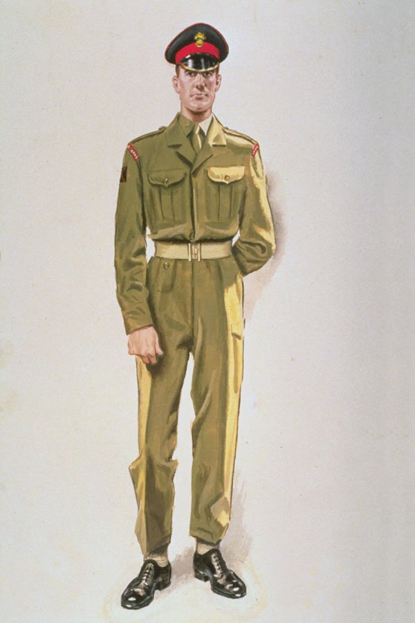 756074 Guardsman, Grenadier Guards, Regular Uniform, 1946 1960's A4 Photo Print
