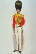 756091 Bandsman, Grenadier Guards, Mid 19th Century A4 Photo Print