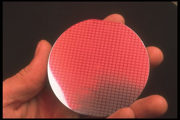 757047 Waffle Disc In Hand A4 Photo Print