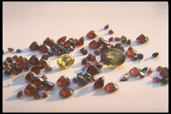 757055 Zircon And Assorted Stones A4 Photo Print