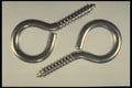 757059 Steel Screw Eyes A4 Photo Print