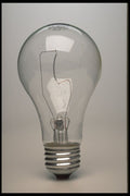 757077 Light Bulb A4 Photo Print