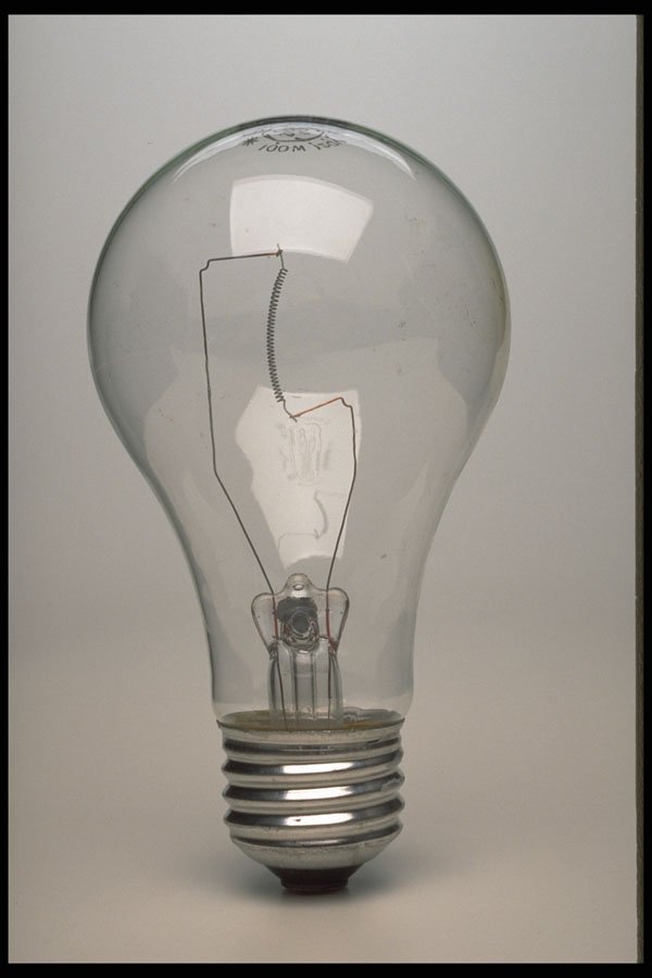757077 Light Bulb A4 Photo Print