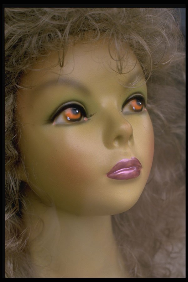 758019 Doll's Head A4 Photo Print