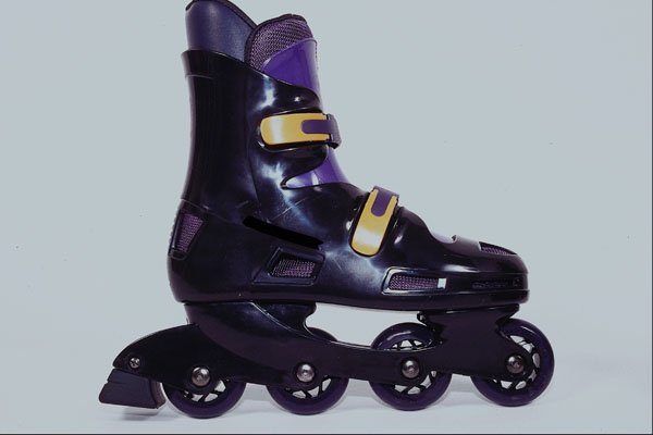 758063 Profile Of In line Skates A4 Photo Print