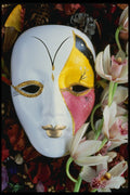 758070 Mask A4 Photo Print