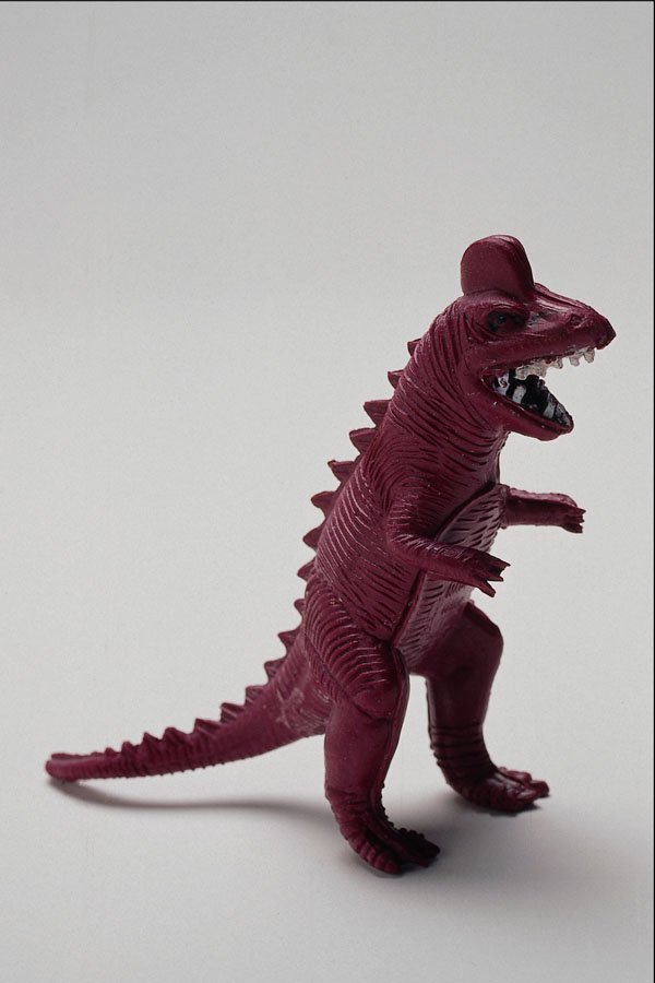 758084 Purple Tyrannosaurus Rex A4 Photo Print