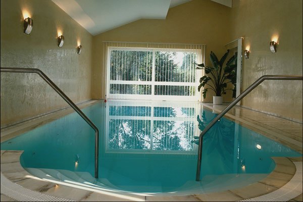 759012 Indoor Pool, Bavaria, Germany A4 Photo Print