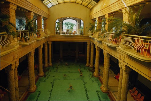 759013 Gellert Baths Dating From Turkish Times, Budapest, Hungary A4 Photo Print