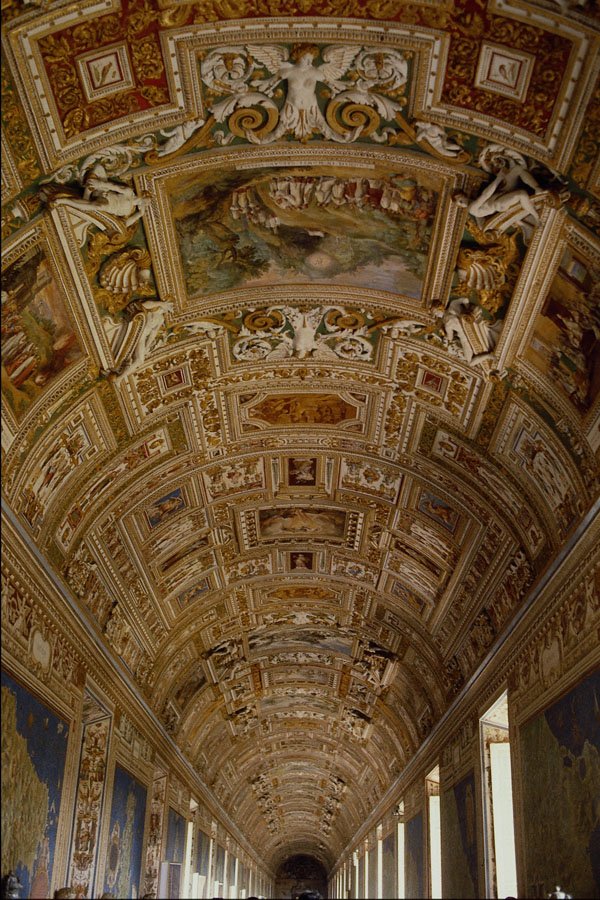 759057 Vatican Ceiling A4 Photo Print