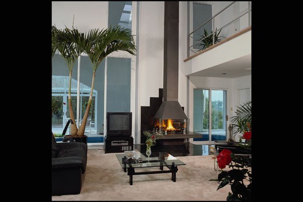 759079 Open Space Modern House A4 Photo Print