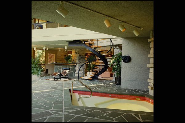759081 Open Space Villa, Jacuzzi A4 Photo Print