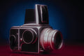 760003 Medium Format Professional Camera A4 Photo Print