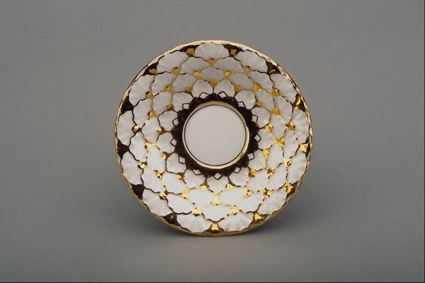760006 20th Century Saucer, Meissen, Germany A4 Photo Print