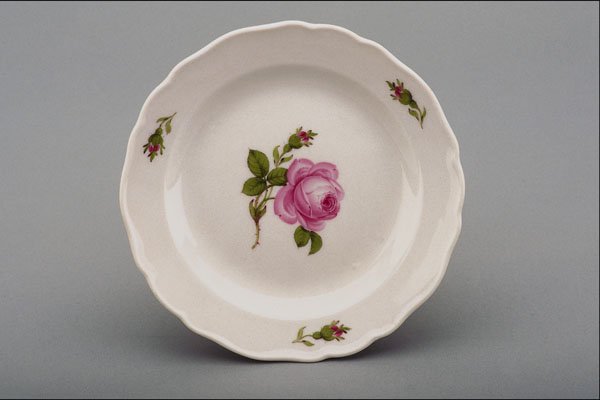 760013 19th Century Dessert Plate, Meissen, Germany A4 Photo Print
