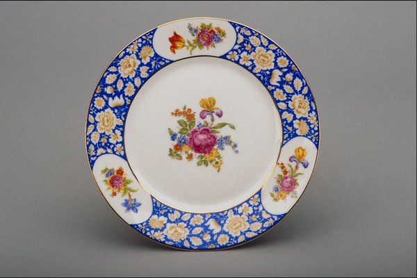 760014 20th Century Dessert Plate, Bavaria, Germany A4 Photo Print