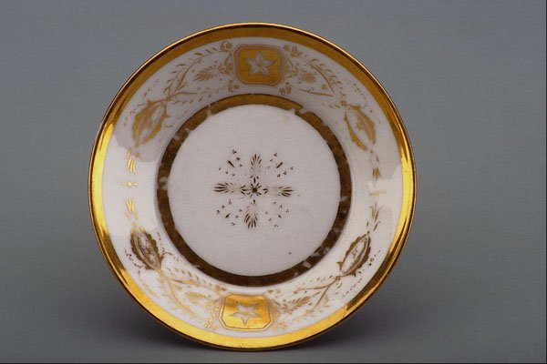 760015 19th Century Saucer, France A4 Photo Print