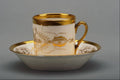 760029 19th Century Coffee Cup And Saucer, France A4 Photo Print