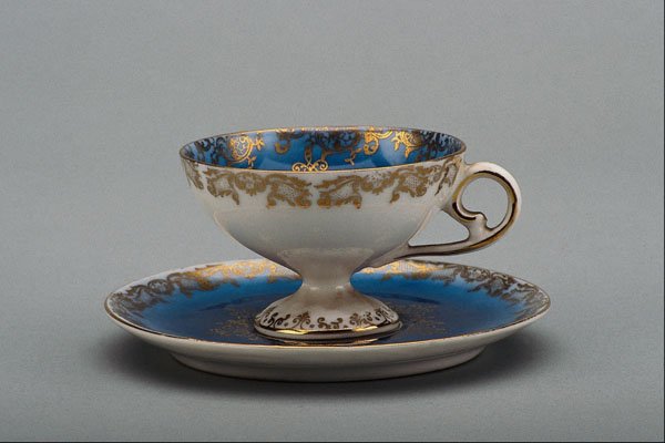 760031 20th Century Coffee Cup And Saucer, Vienna, Austria A4 Photo Print