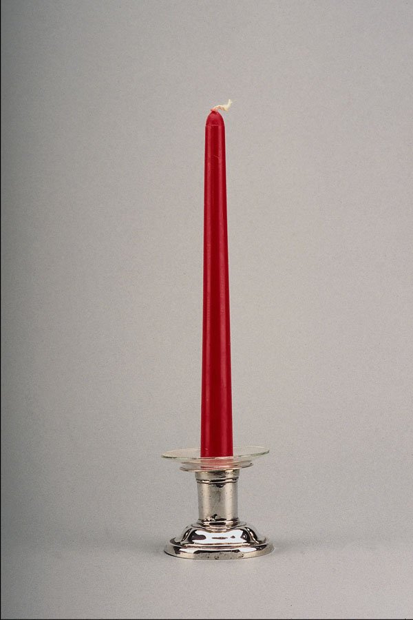 760044 19th Century Silver Candlestick, Vienna, Austria A4 Photo Print