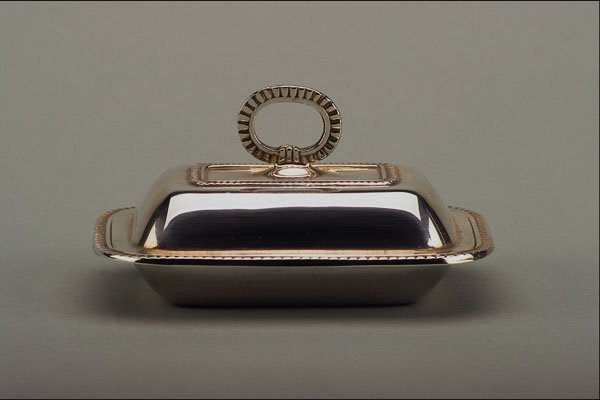 760047 20th Century Silver Butter Dish, Argentina A4 Photo Print