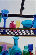 761008 Colored Glass A4 Photo Print