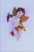 761017 Cherub With Grapes A4 Photo Print
