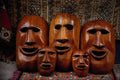 761063 Family Portrait Of Masks A4 Photo Print