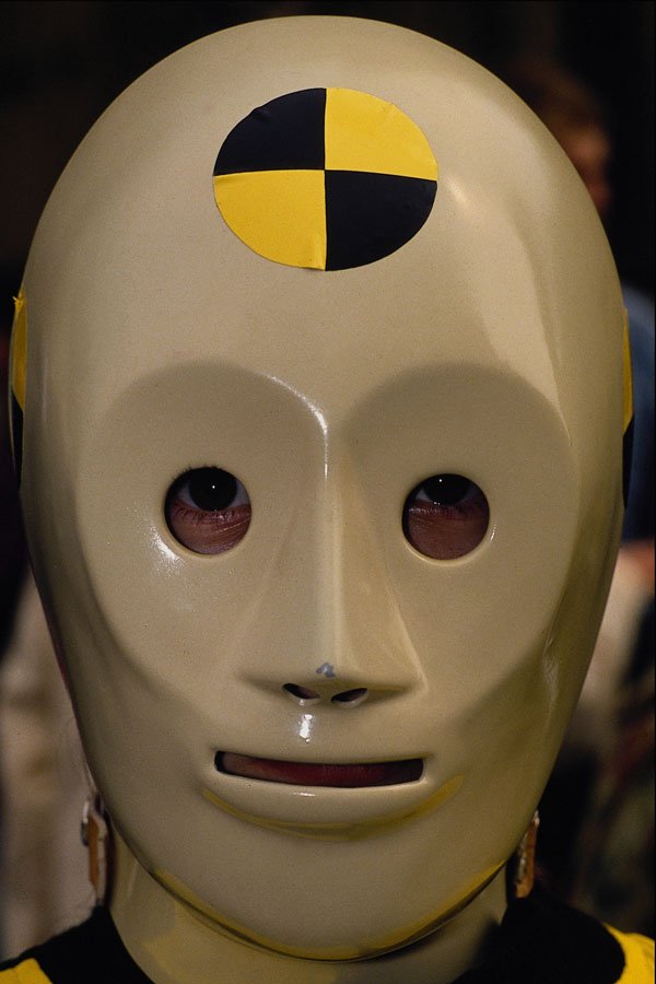 761078 Crash Test Dummy A4 Photo Print