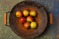 761094 Apples In Wok A4 Photo Print
